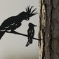 Tuindecoratie: Metalbird papegaai in uw tuin